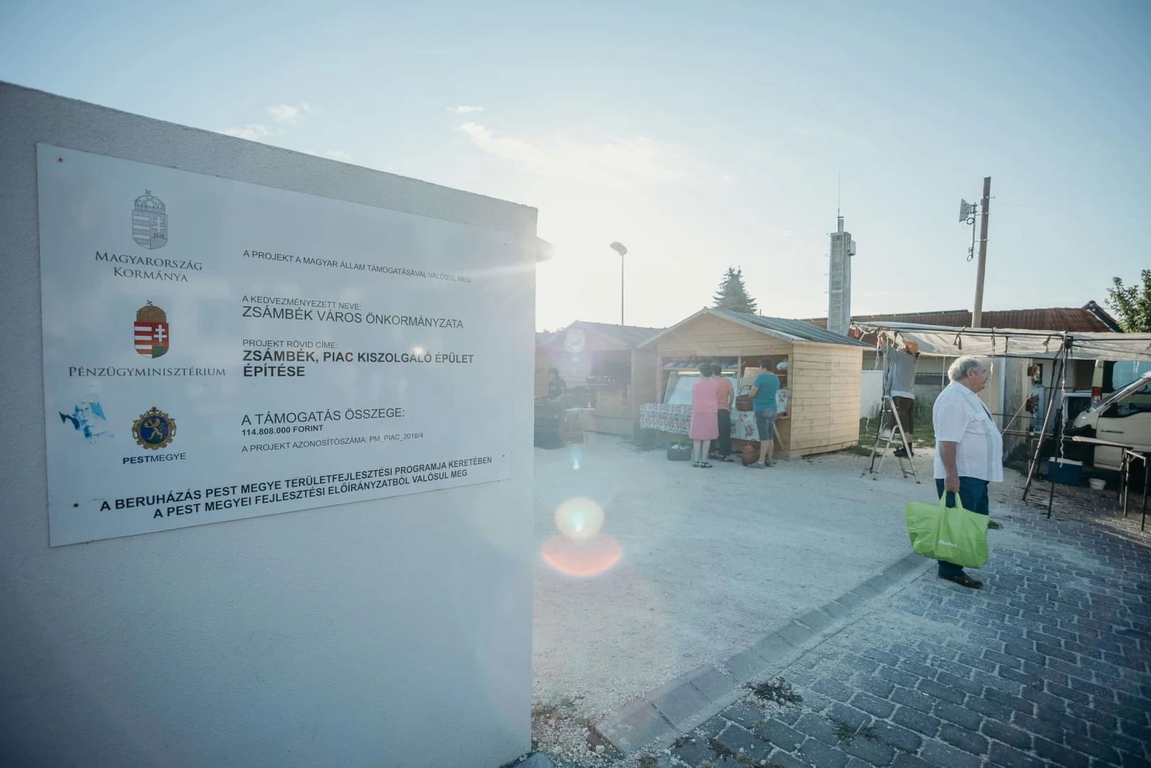 Piac fejlesztése Zsámbékon