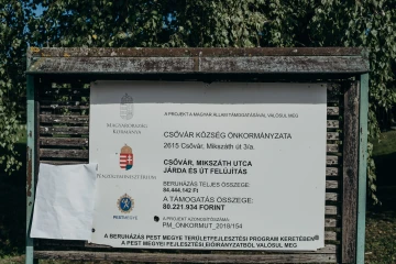 Belterületi utak fejlesztése Csővár Községben thumb