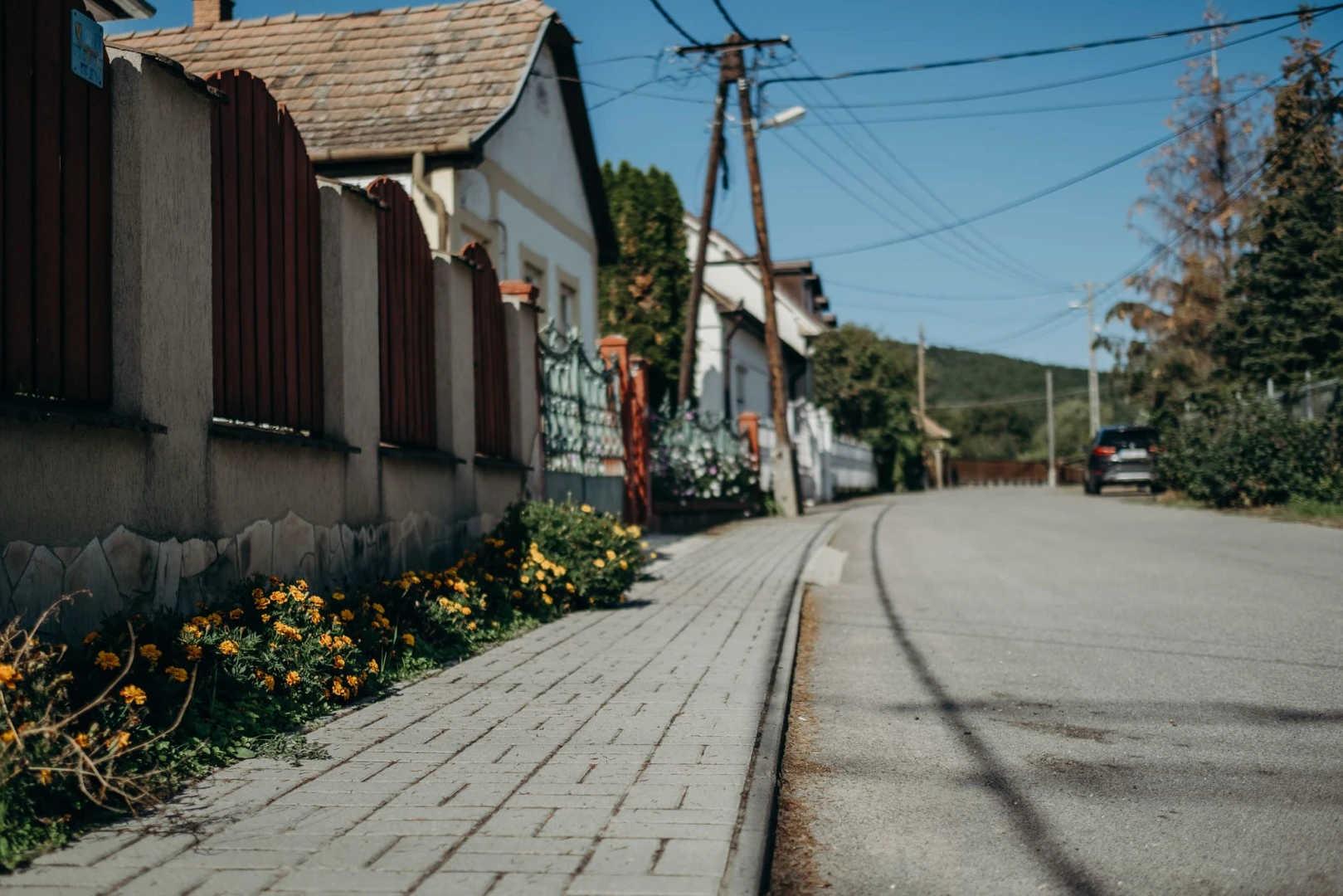 Belterületi utak fejlesztése Csővár Községben