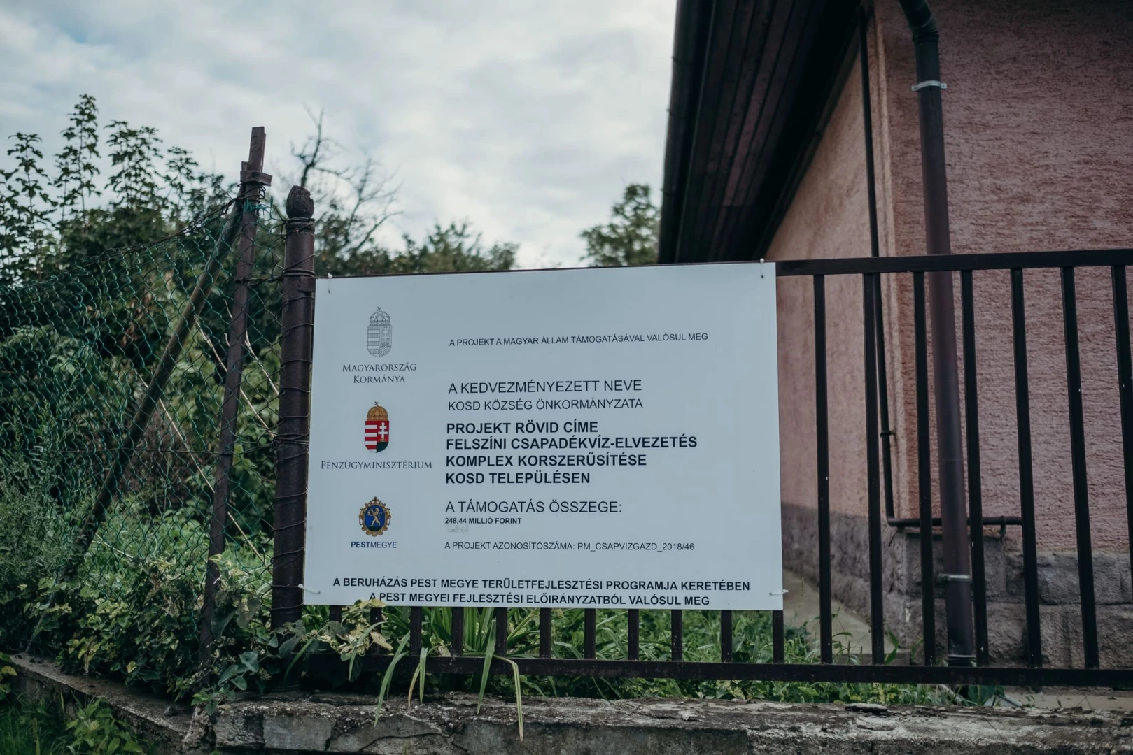 Belterületi utak fejlesztése  Kosd Községben