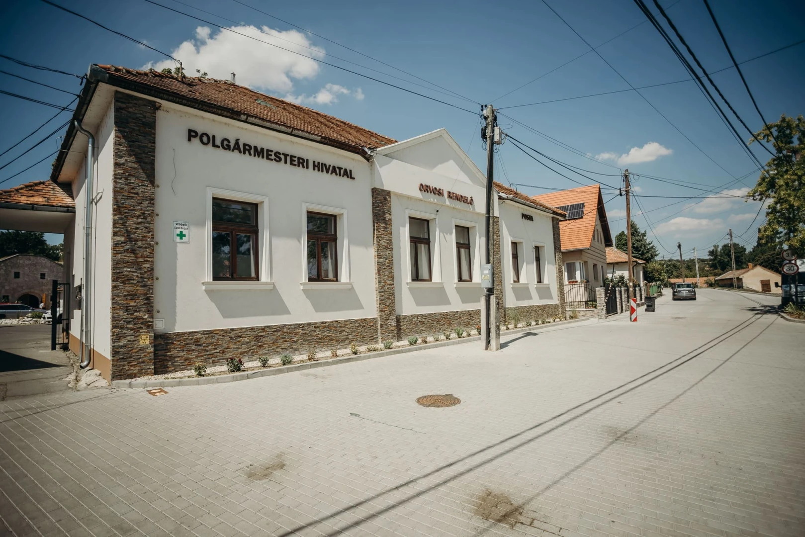 Belterületi utak fejlesztése Tök Községben