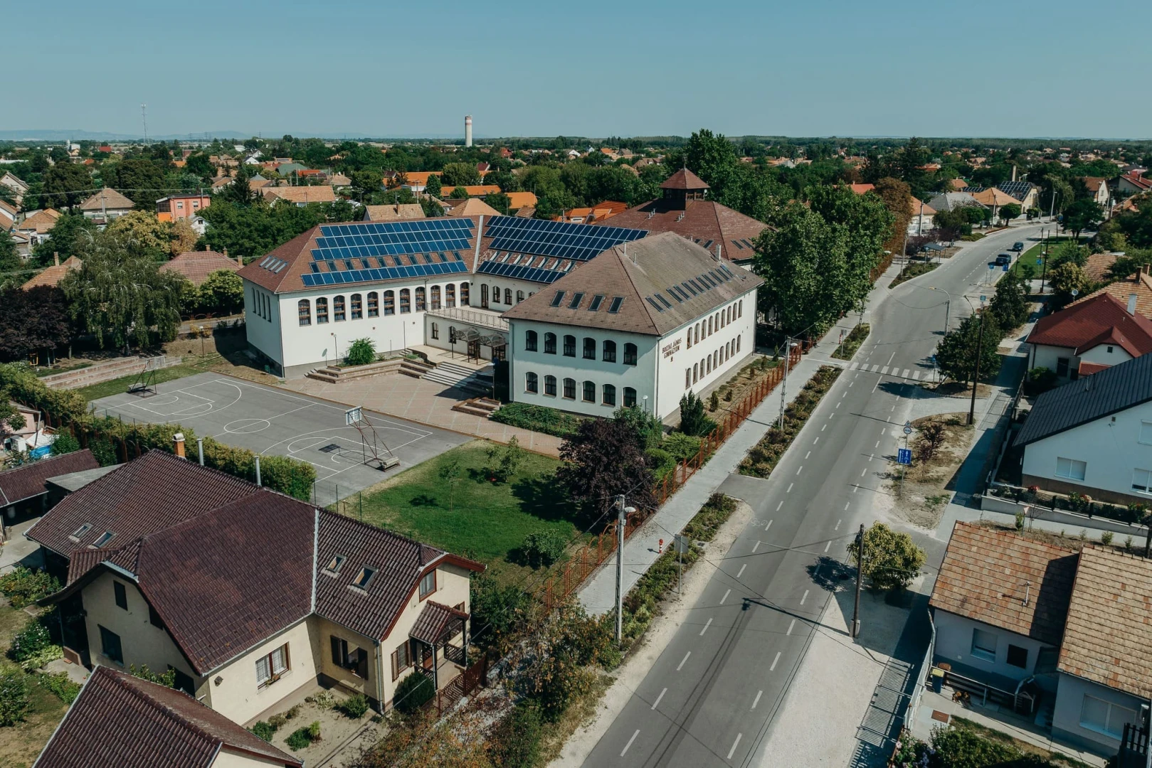 Az ócsai Falu Tamás utca és Damjanich utca kerékpárút fejlesztése