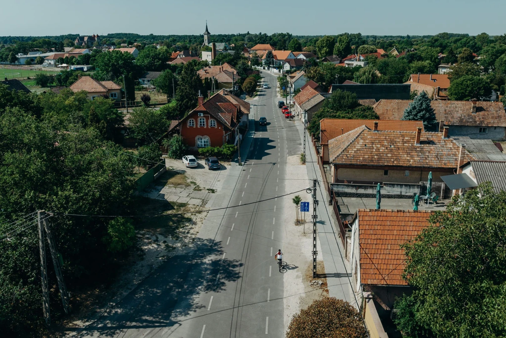 Az ócsai Falu Tamás utca és Damjanich utca kerékpárút fejlesztése