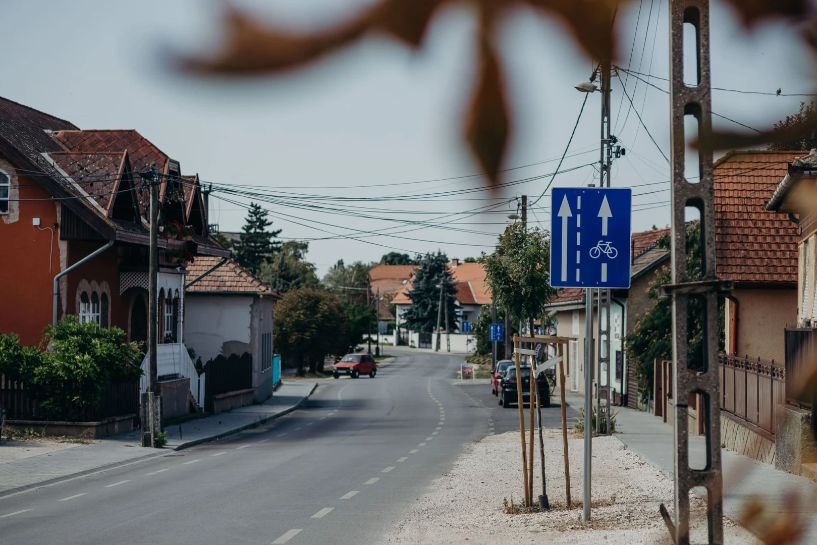 Az ócsai Falu Tamás utca és Damjanich utca kerékpárút fejlesztése