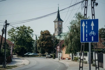Az ócsai Falu Tamás utca és Damjanich utca kerékpárút fejlesztése thumb
