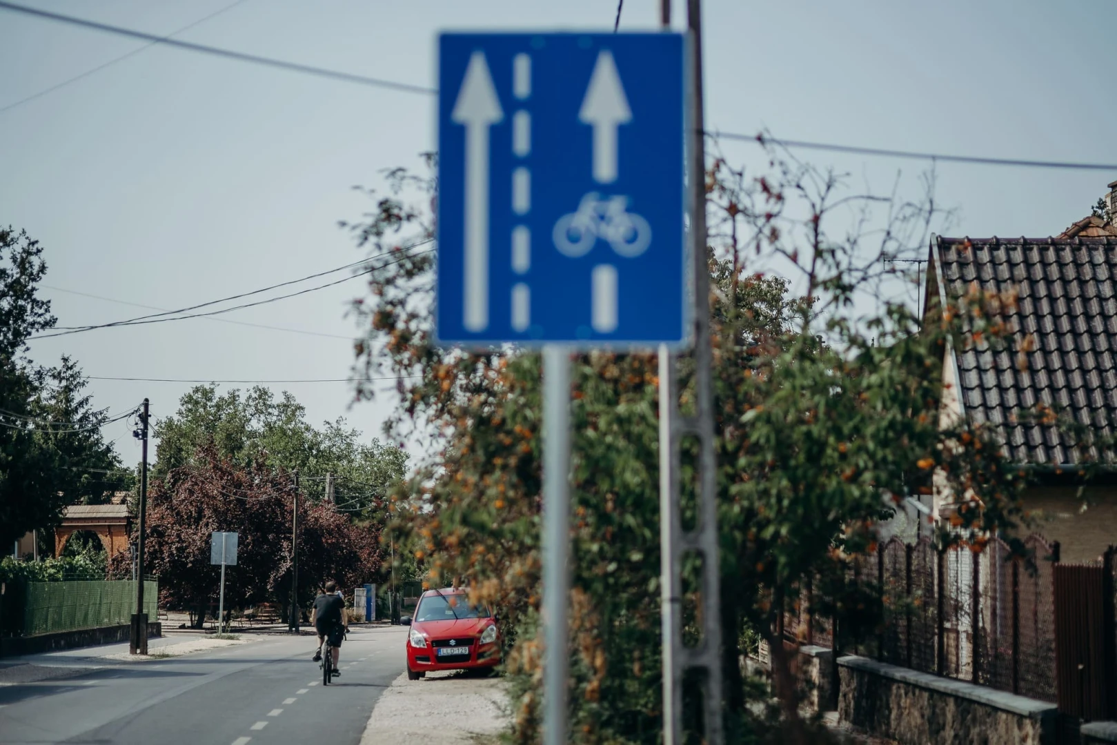 Az ócsai Falu Tamás utca és Damjanich utca kerékpárút fejlesztése