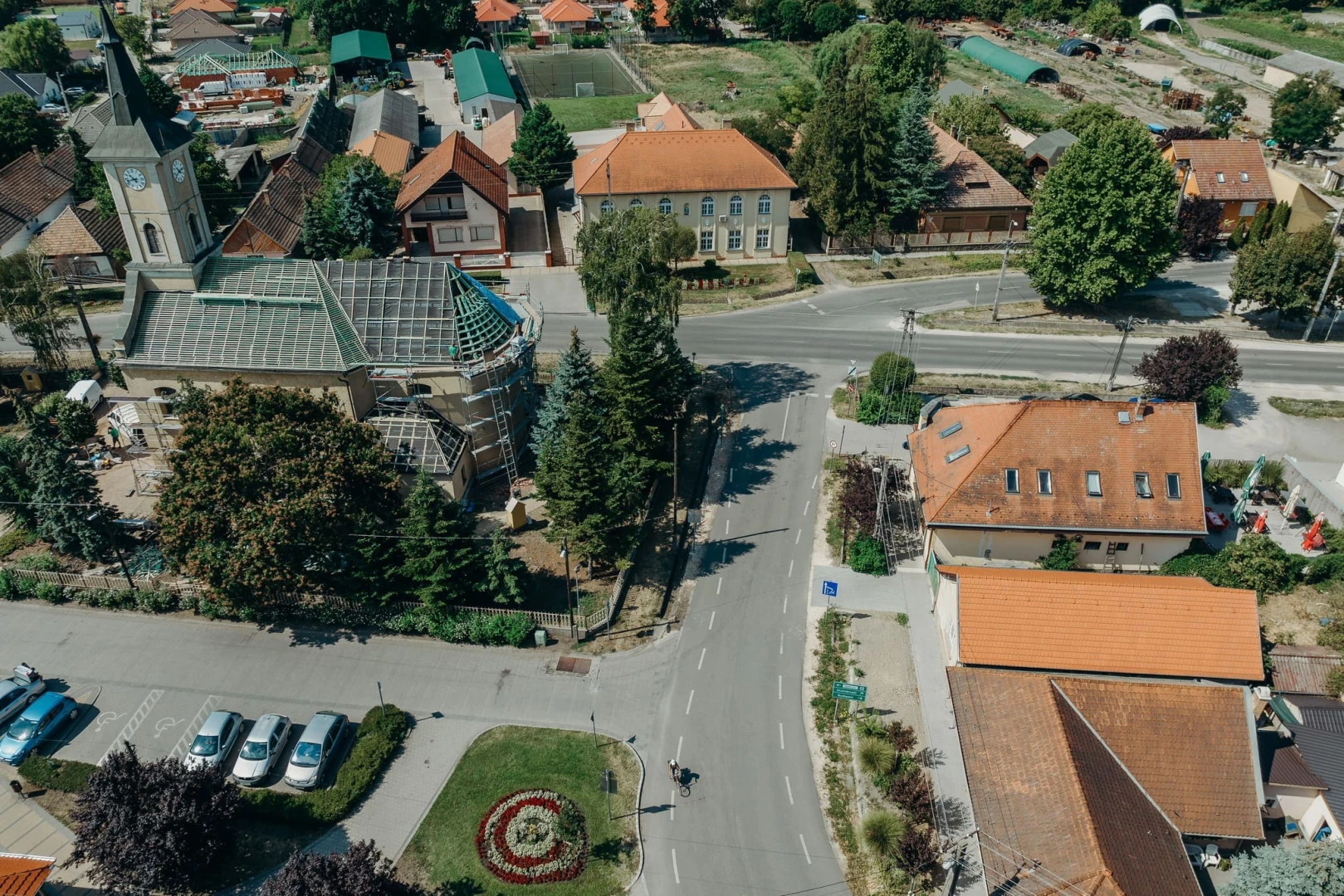 Az ócsai Falu Tamás utca és Damjanich utca kerékpárút fejlesztése