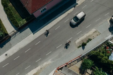 Az ócsai Falu Tamás utca és Damjanich utca kerékpárút fejlesztése thumb