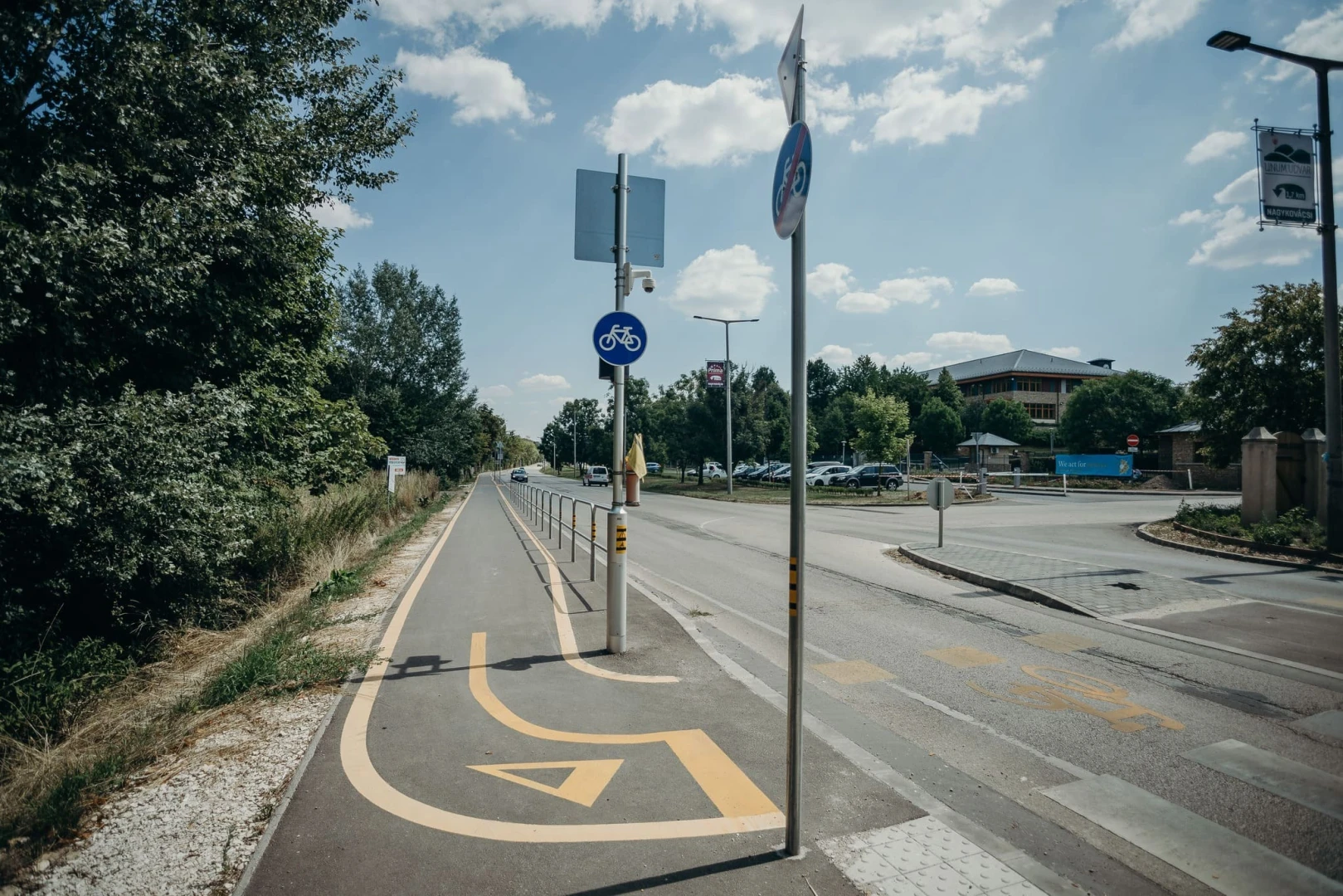 Kerékpárút létesítése Nagykovácsi és Budapest – Adyliget között, Remeteszőlős közbeiktatásával