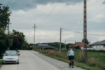 Kerékpárút építése Tököl Városban thumb