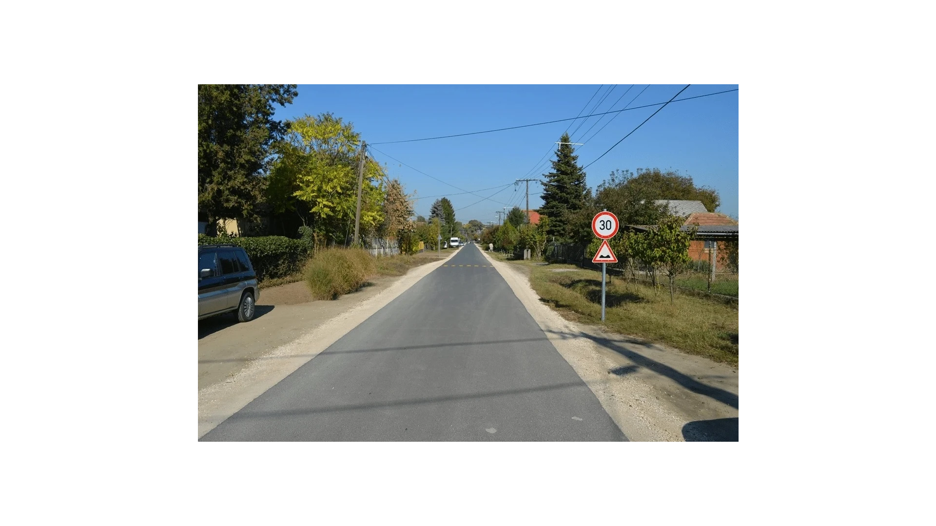 Belterületi utak fejlesztése Dánszentmiklóson