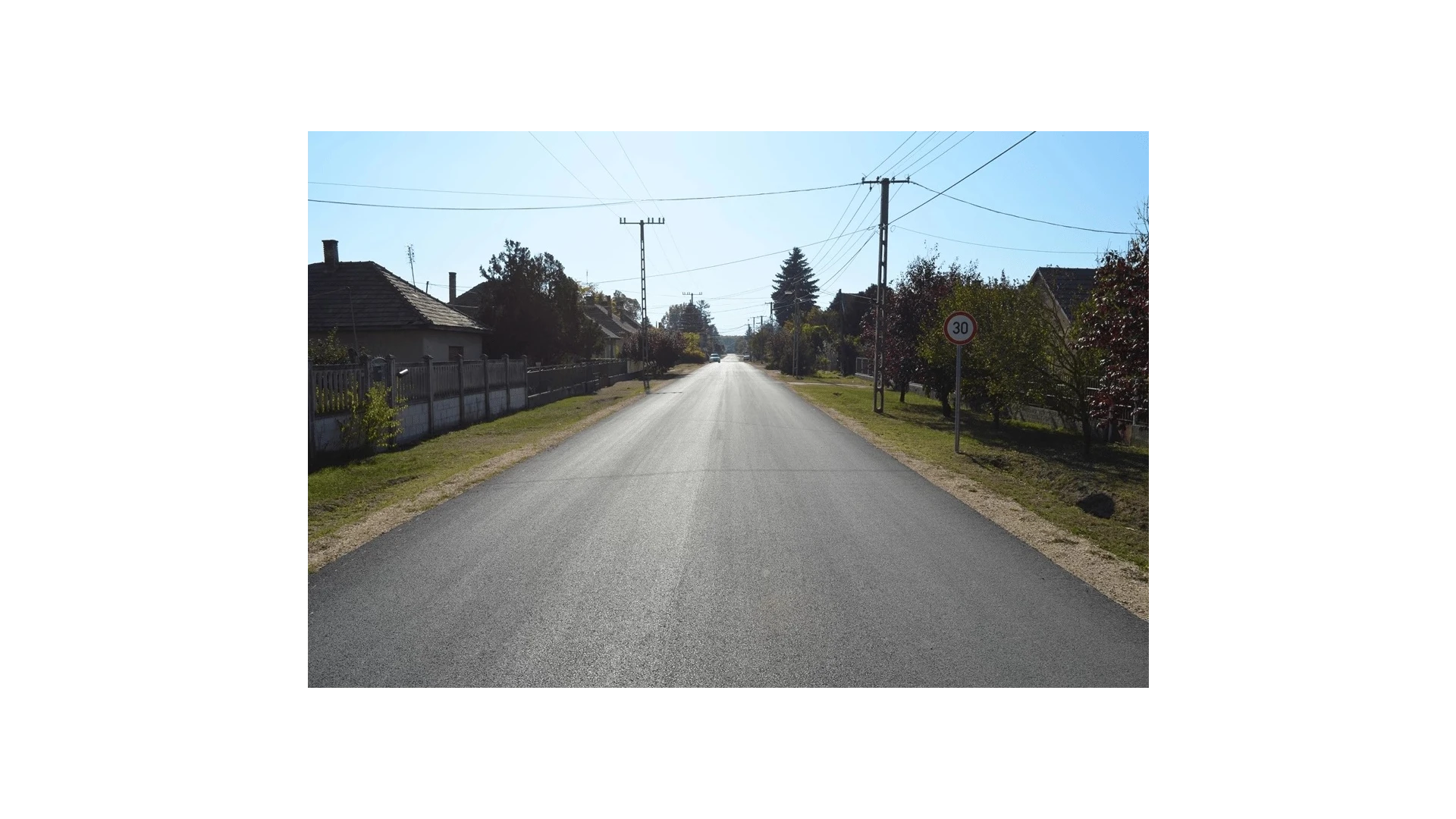 Belterületi utak fejlesztése Dánszentmiklóson