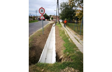 Temető és környéke csapadékvíz elvezetése thumb