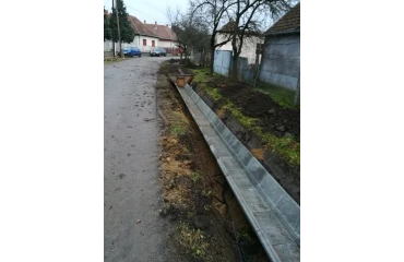 Temető és környéke csapadékvíz elvezetése thumb