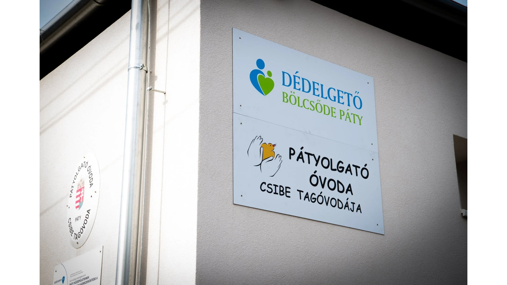 Új bölcsőde építése Pátyon