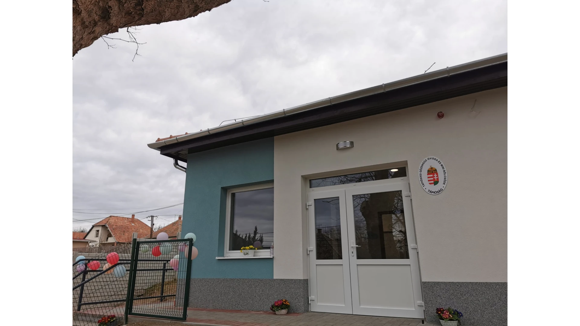 Bölcsőde bővítés Tápióság községben