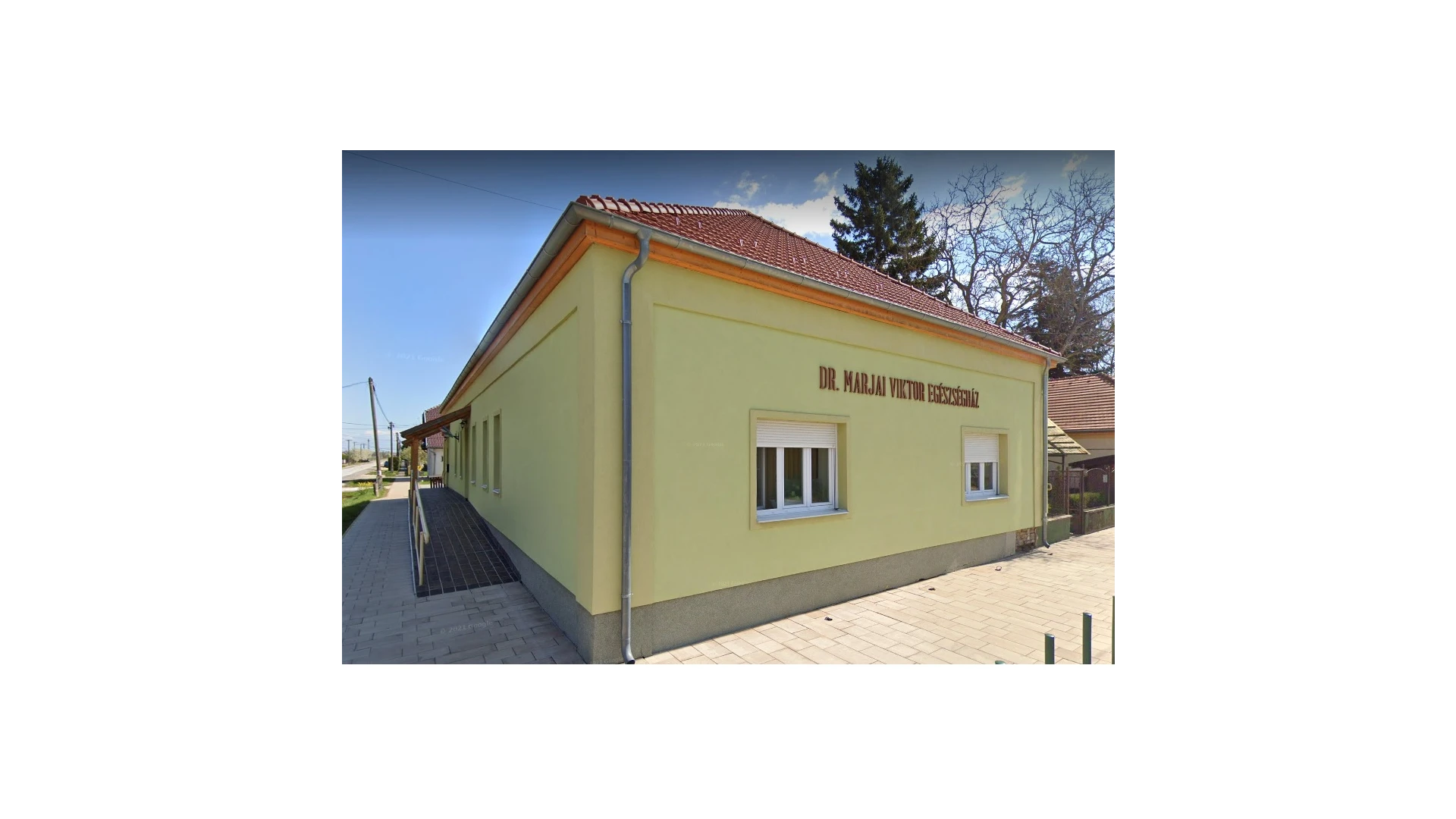 Dr. Marjai Viktor Egészségház épületének korszerűsítése, eszközbeszerzés