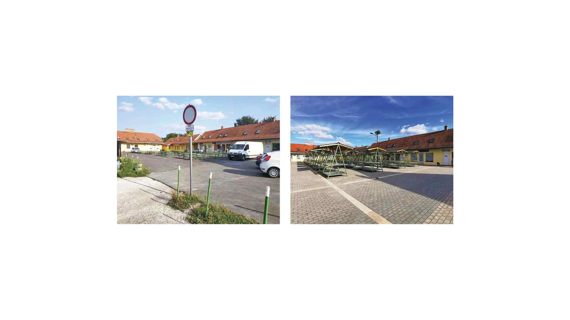 A péceli piac fejlesztése